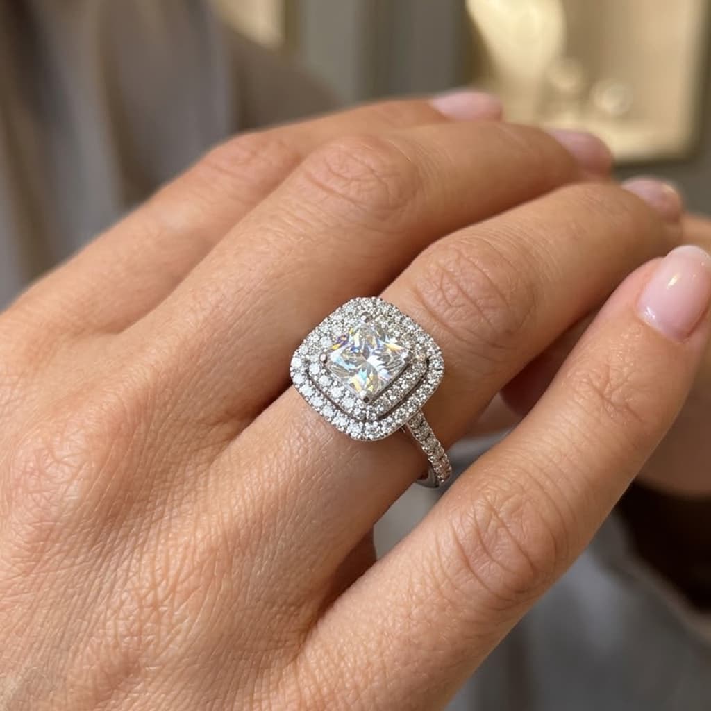 The Promettimi Lumière Frame Ring