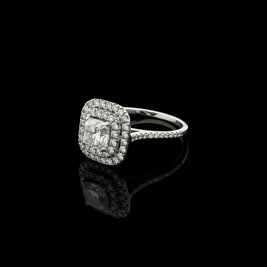 The Promettimi Lumière Frame Ring - 5