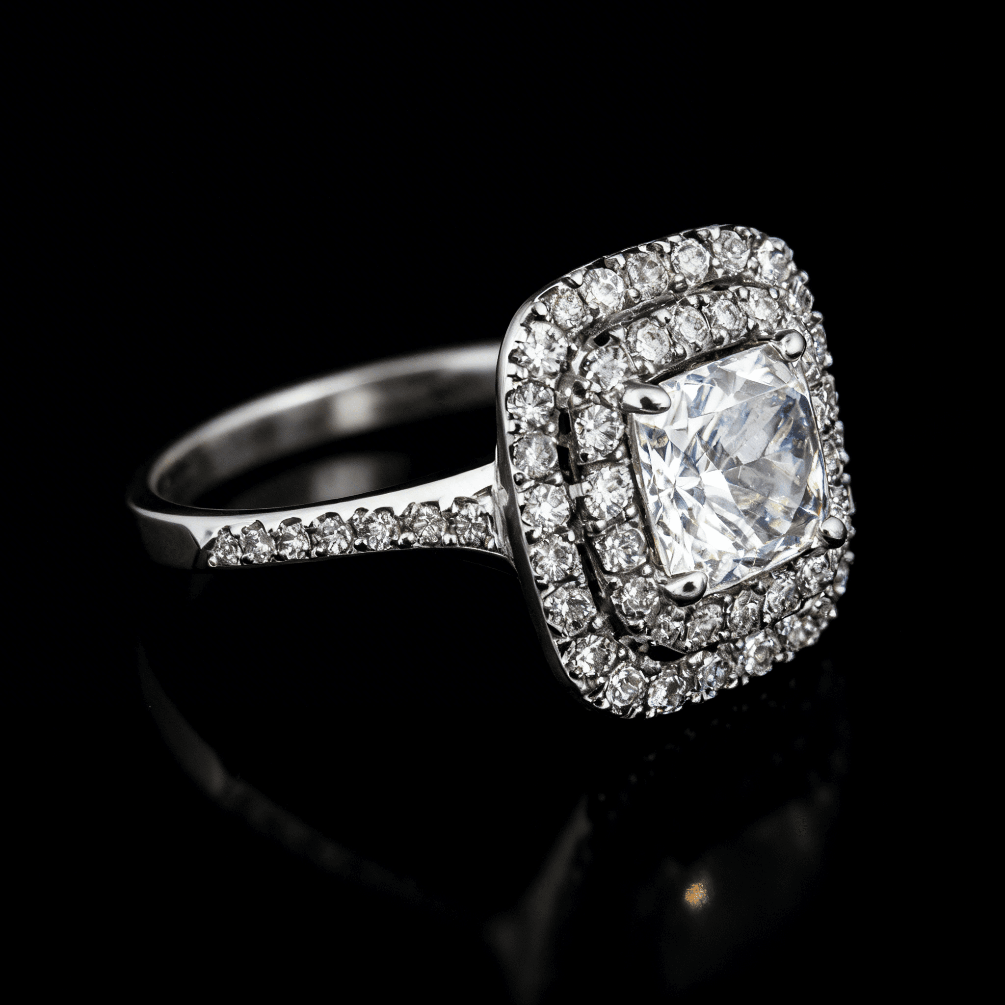 The Promettimi Lumière Frame Ring - 6