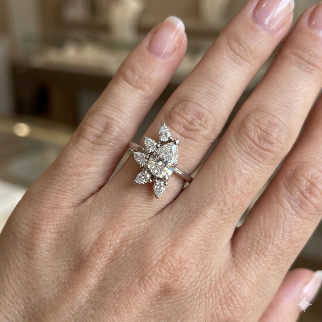 The Promettimi Fleur Éclat Ring