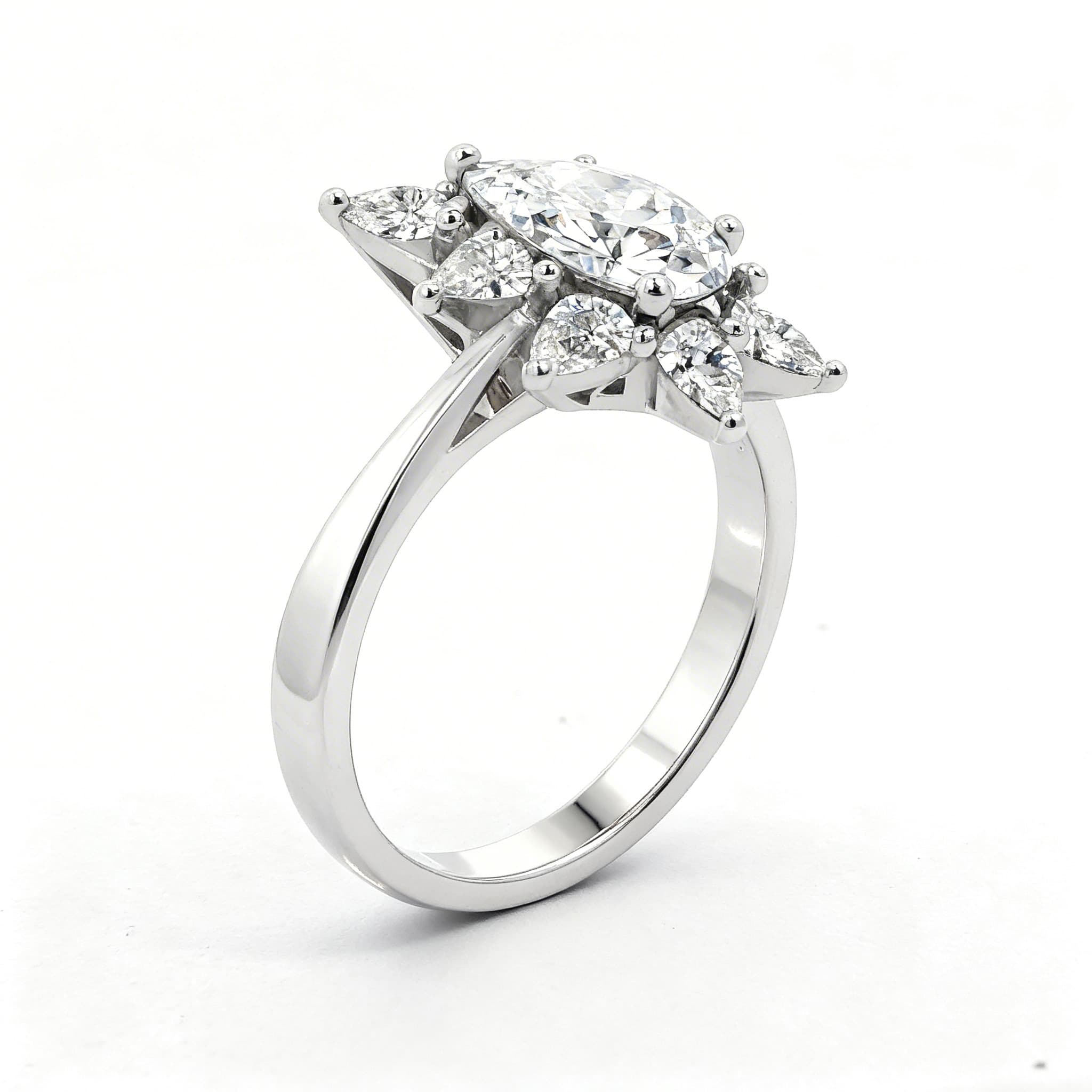 The Promettimi Fleur Éclat Ring - 3