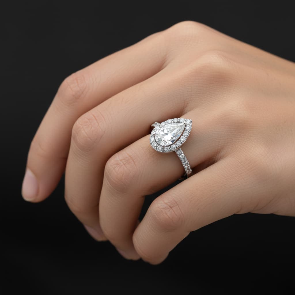 The Promettimi Allure Drop Ring