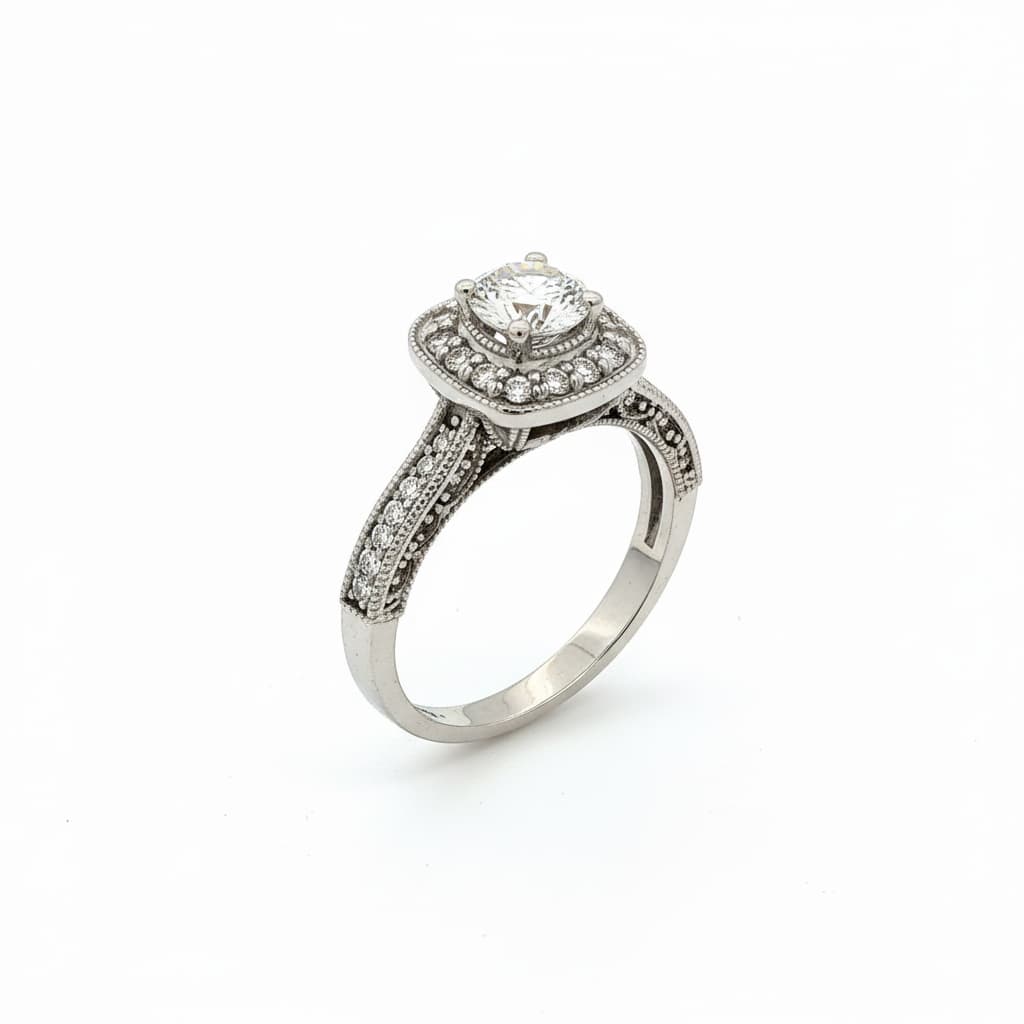 The Promettimi Halo Precision Ring - 3
