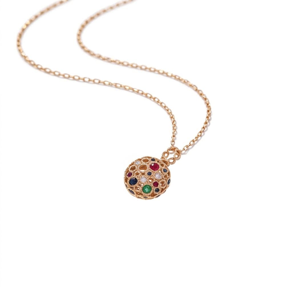 Torsade Sacre Small Pendant in Yellow Gold