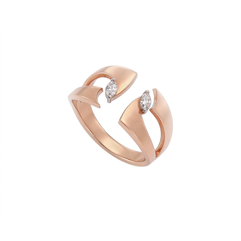 The Hiya Signature IV Split Arc Ring