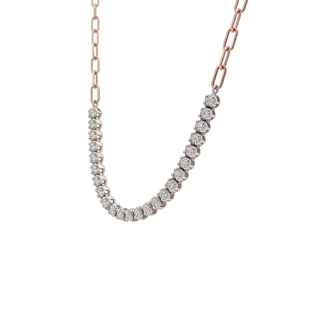 The Hiya Signature IV Channel-Set Arc Pendant 