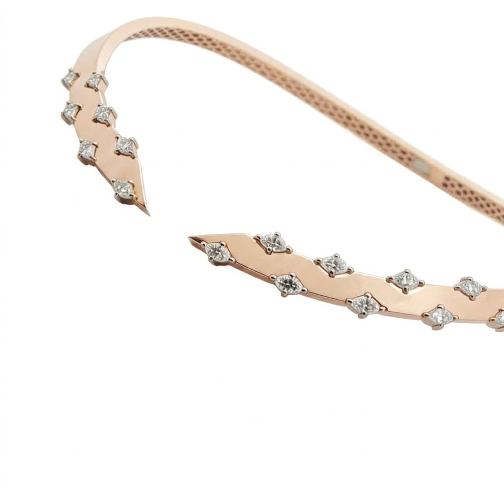 The Hiya Signature IV Edge Diamond Choker