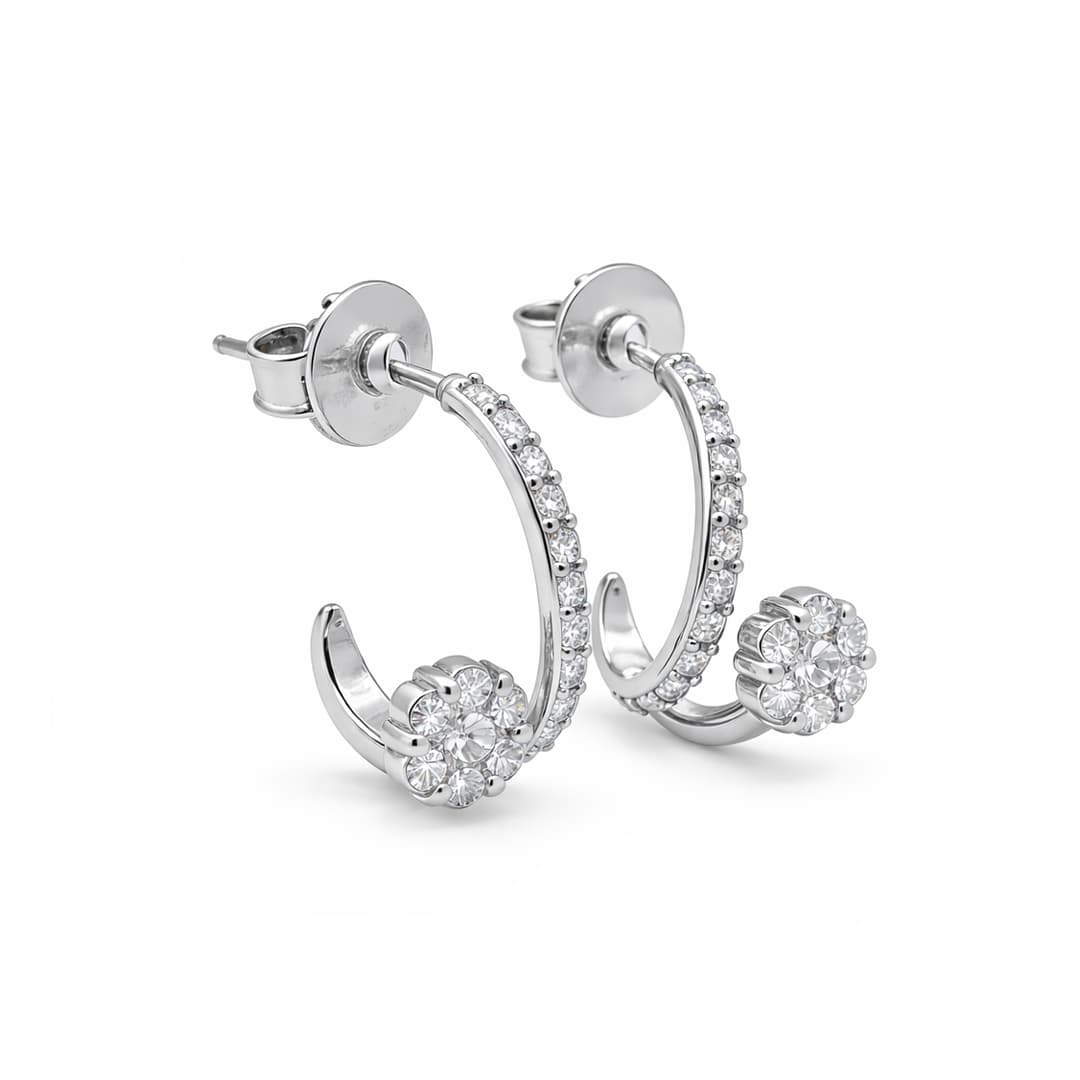 The Hiya Signature IV Halo Curl Earrings