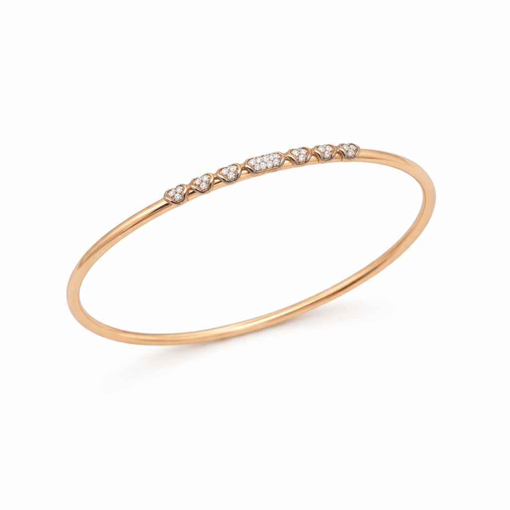 The Hiya Signature Bezel Diamond Bracelet