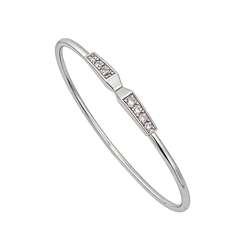 The Hiya Signature Twin Pavé Bracelet 