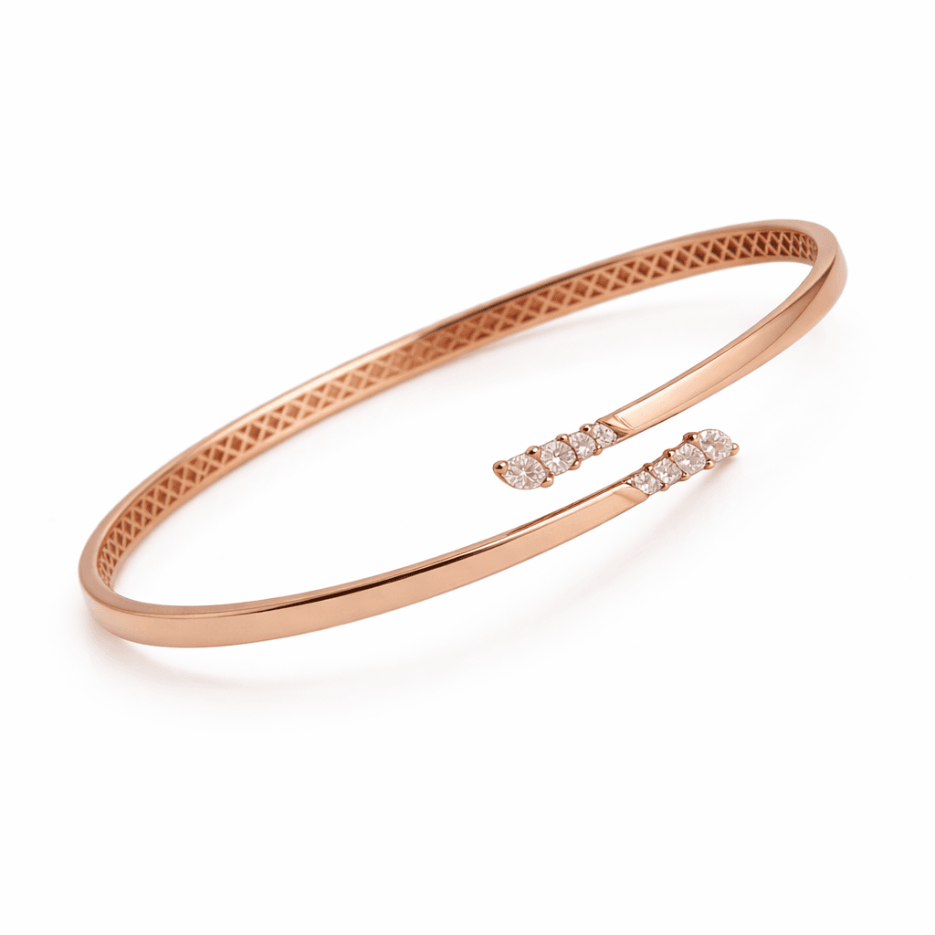 The Hiya Signature IV Open Curve Diamond Choker 