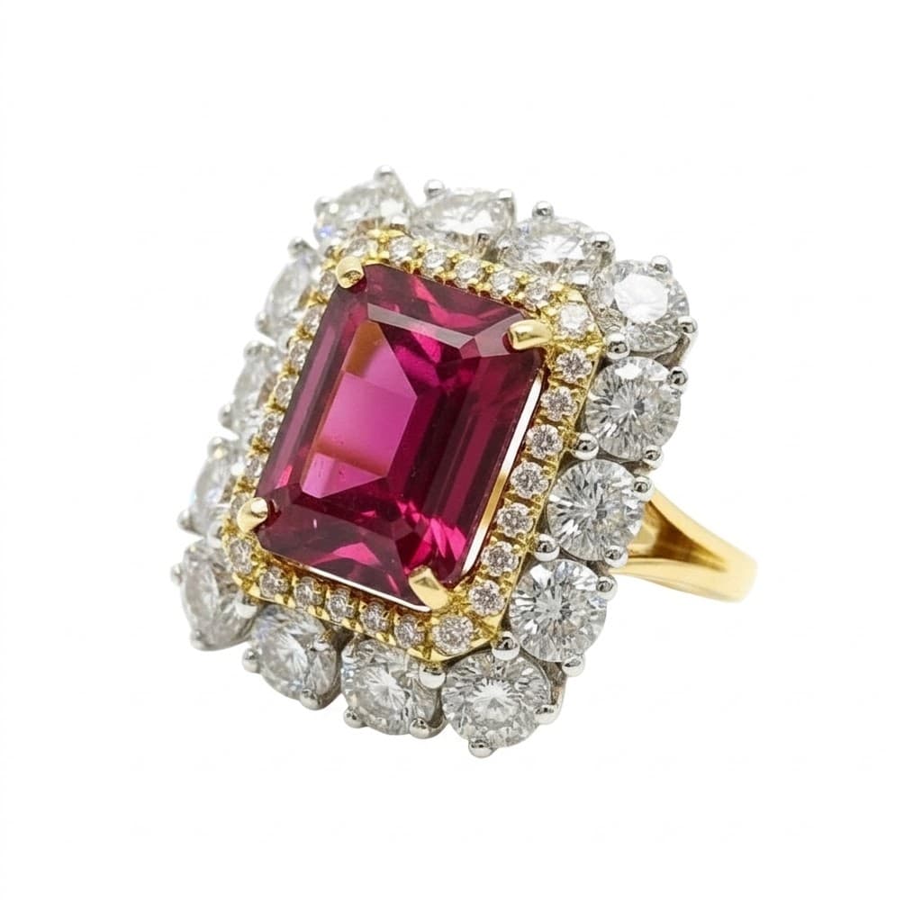 The Peregrinus Imperial Ruby Frame Ring