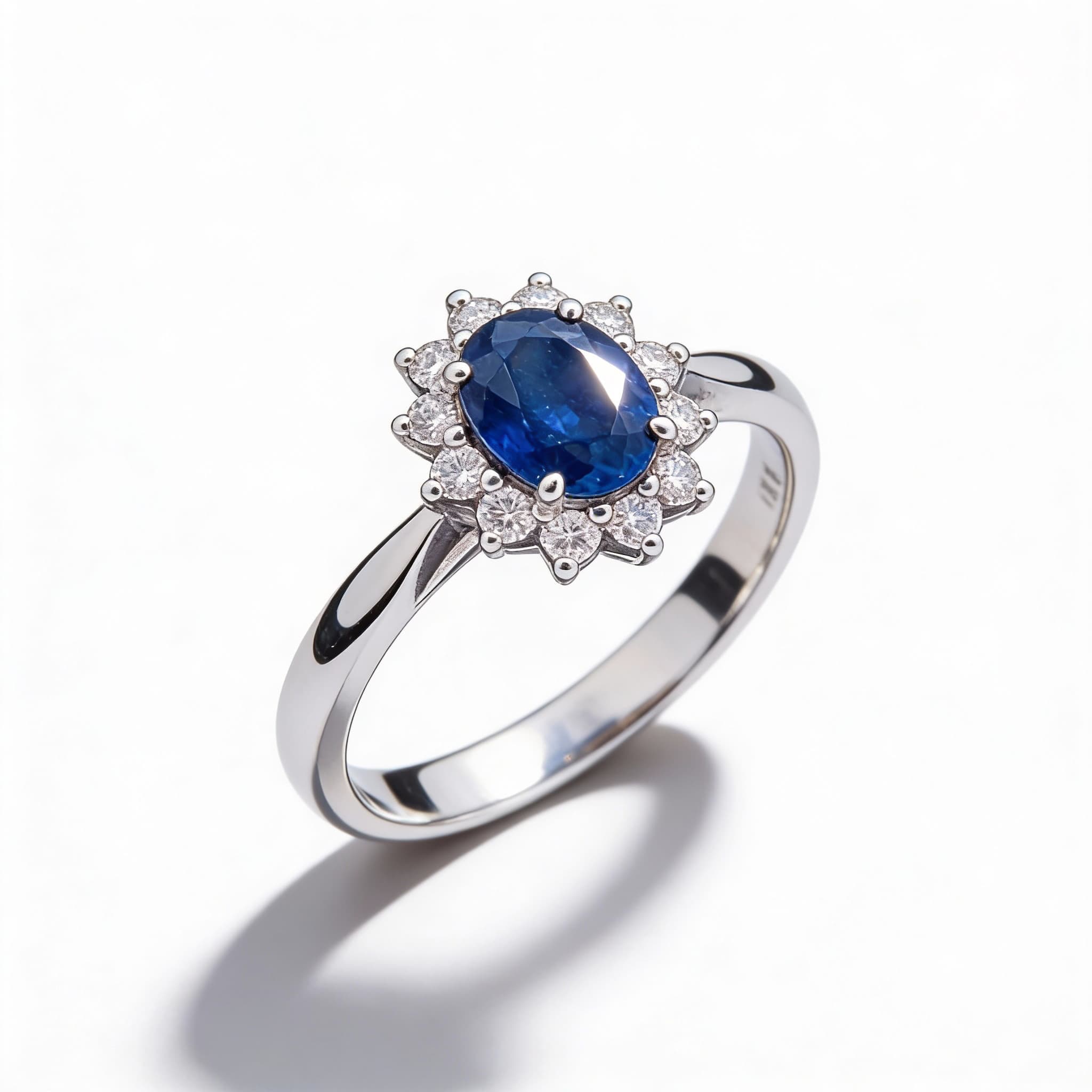 The Peregrinus Starlit Sapphire Ring