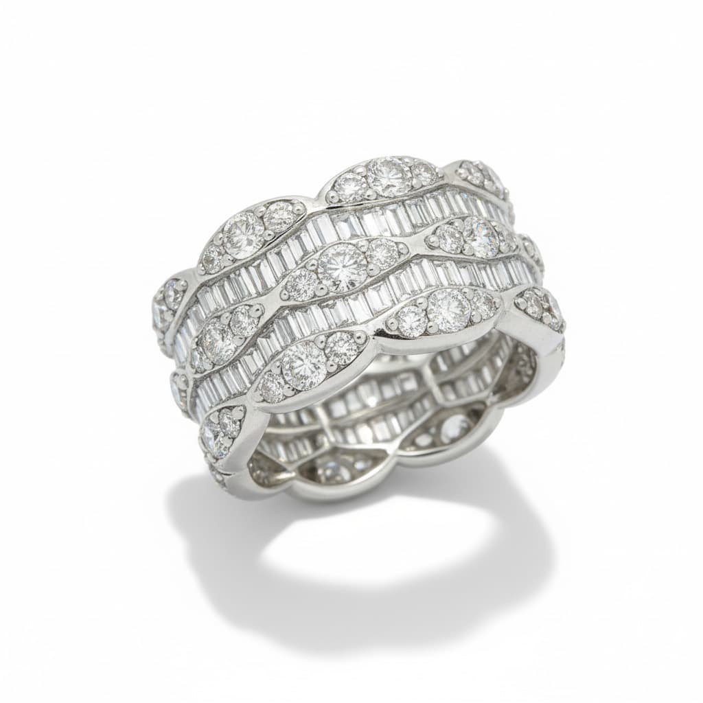 The Eternità Layered Brilliance Band