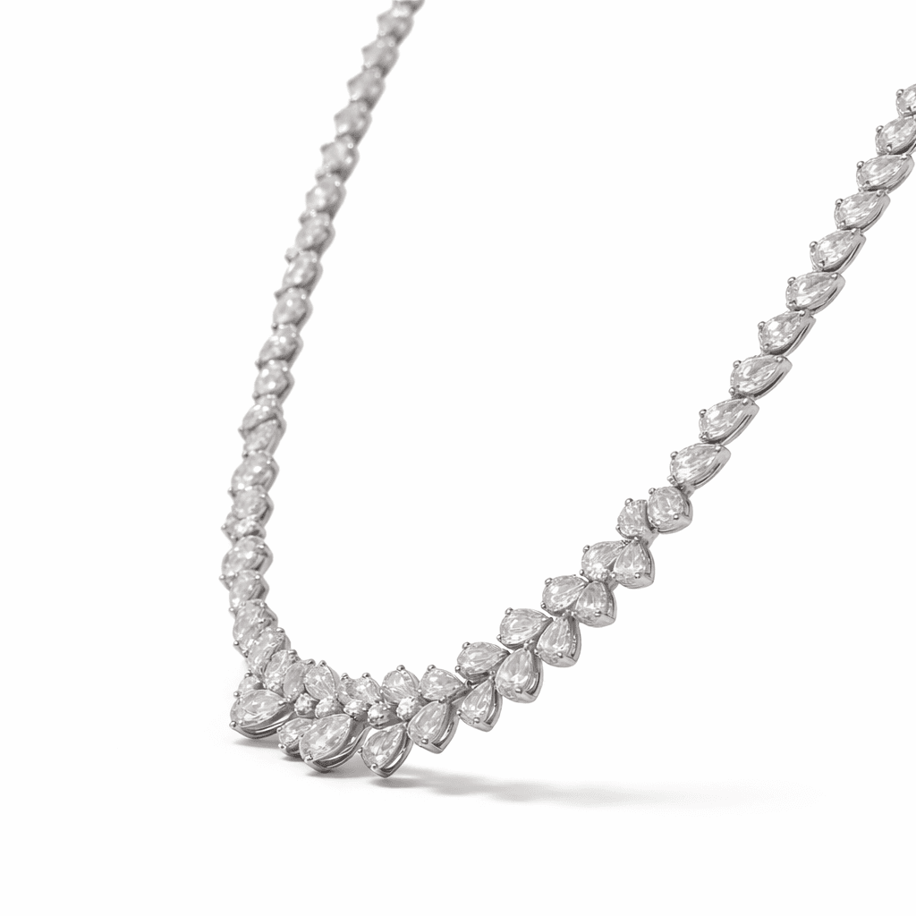 Les Exclusives Clustered Descent Necklace