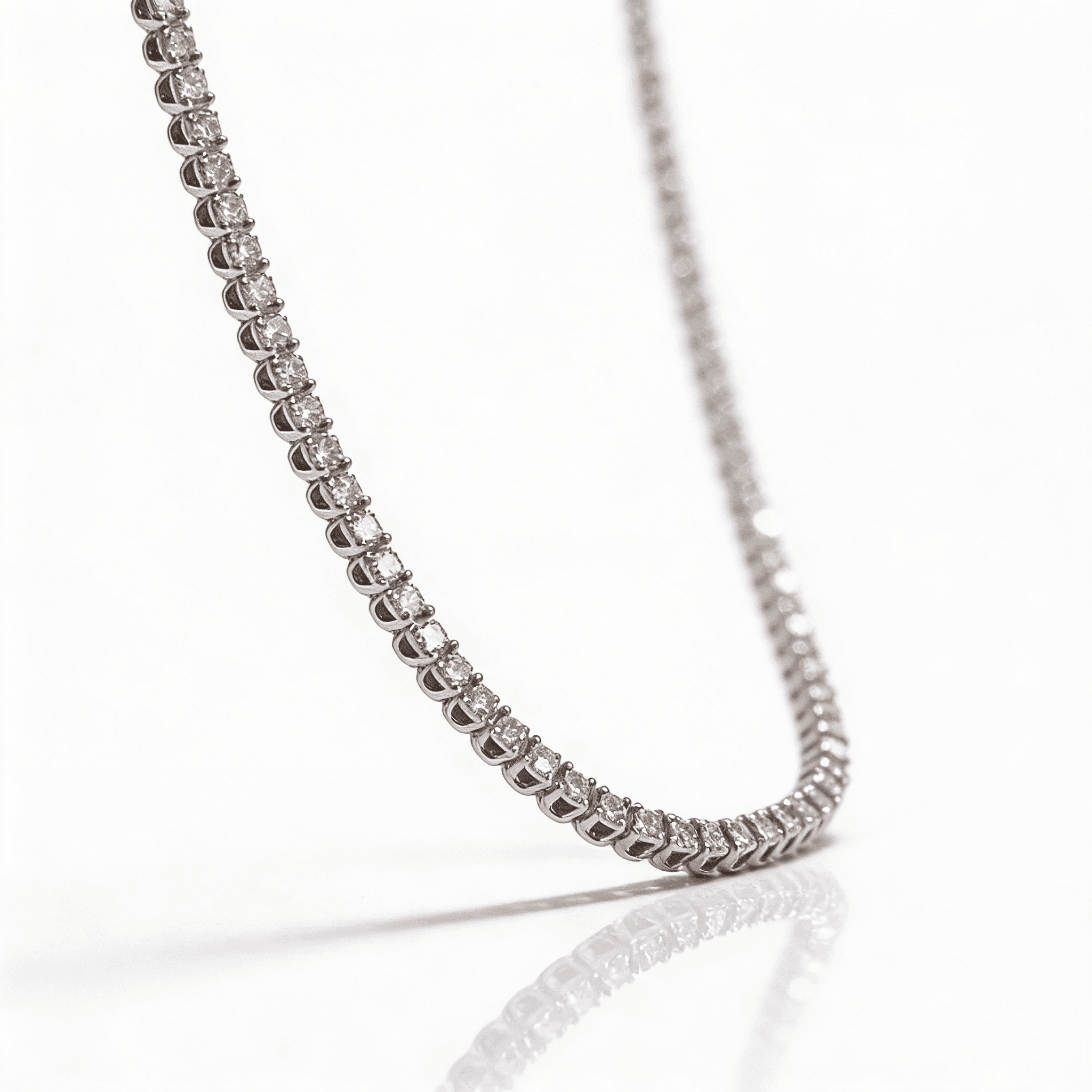 Les Exclusives Precision Tennis Necklace
