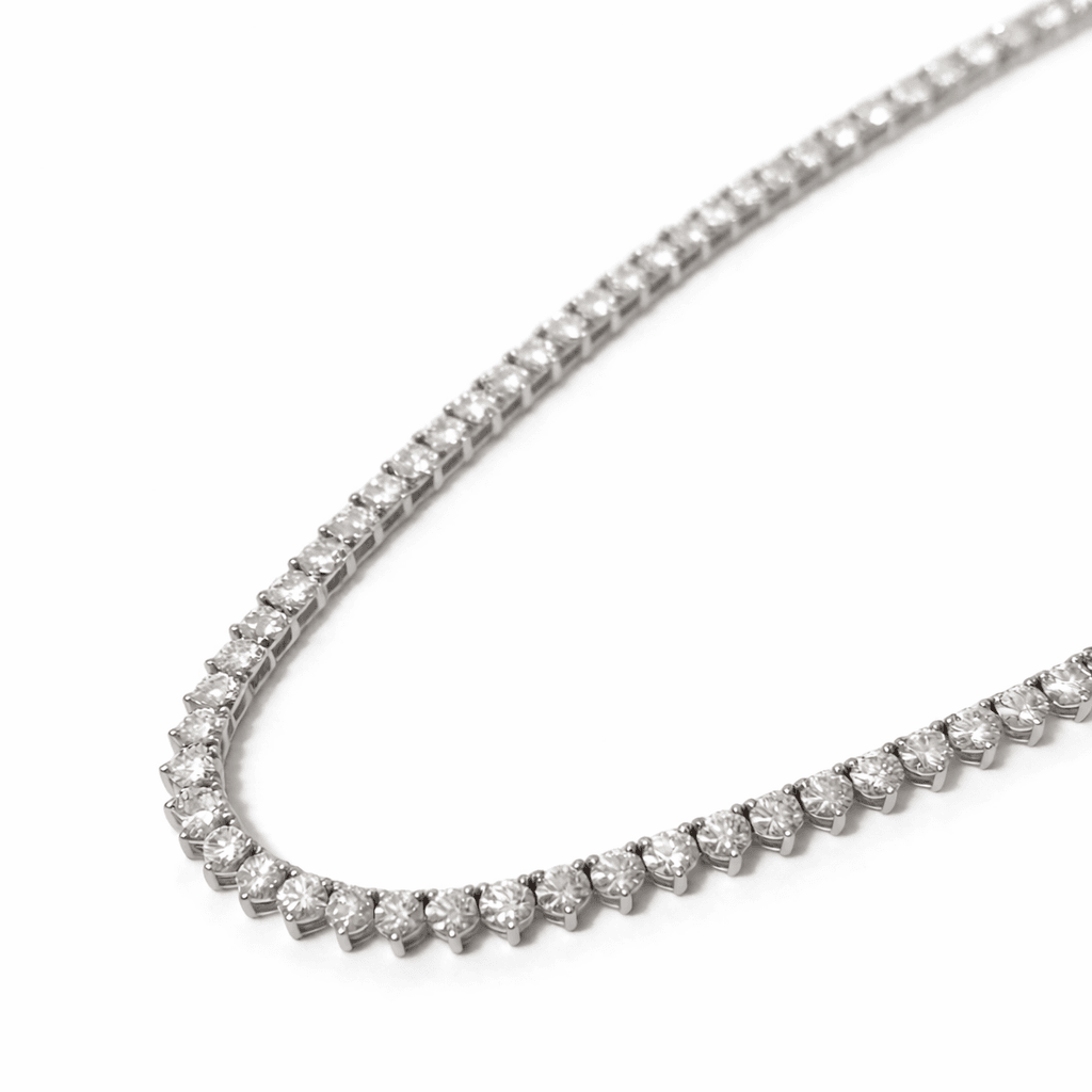 Les Exclusives Graduated Line Necklace 