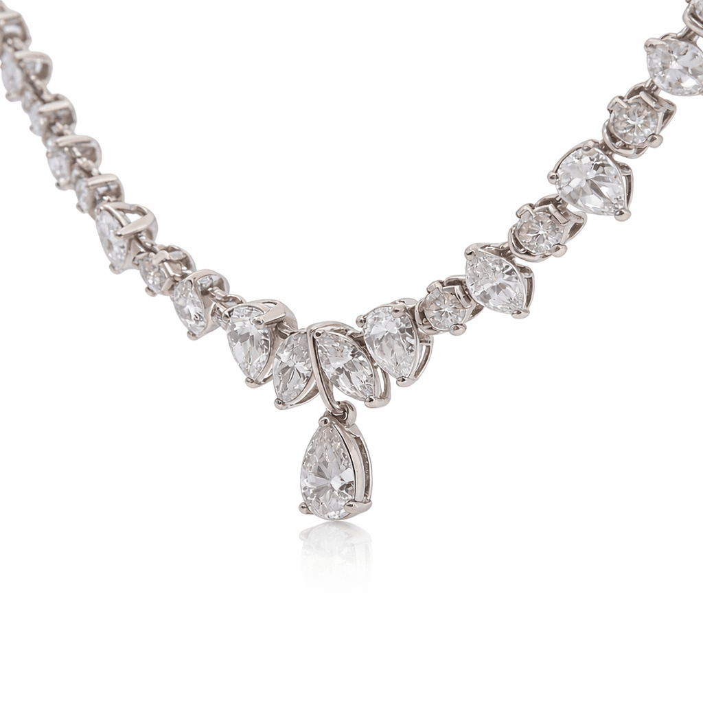 Les Exclusives Central Pear Drop Necklace