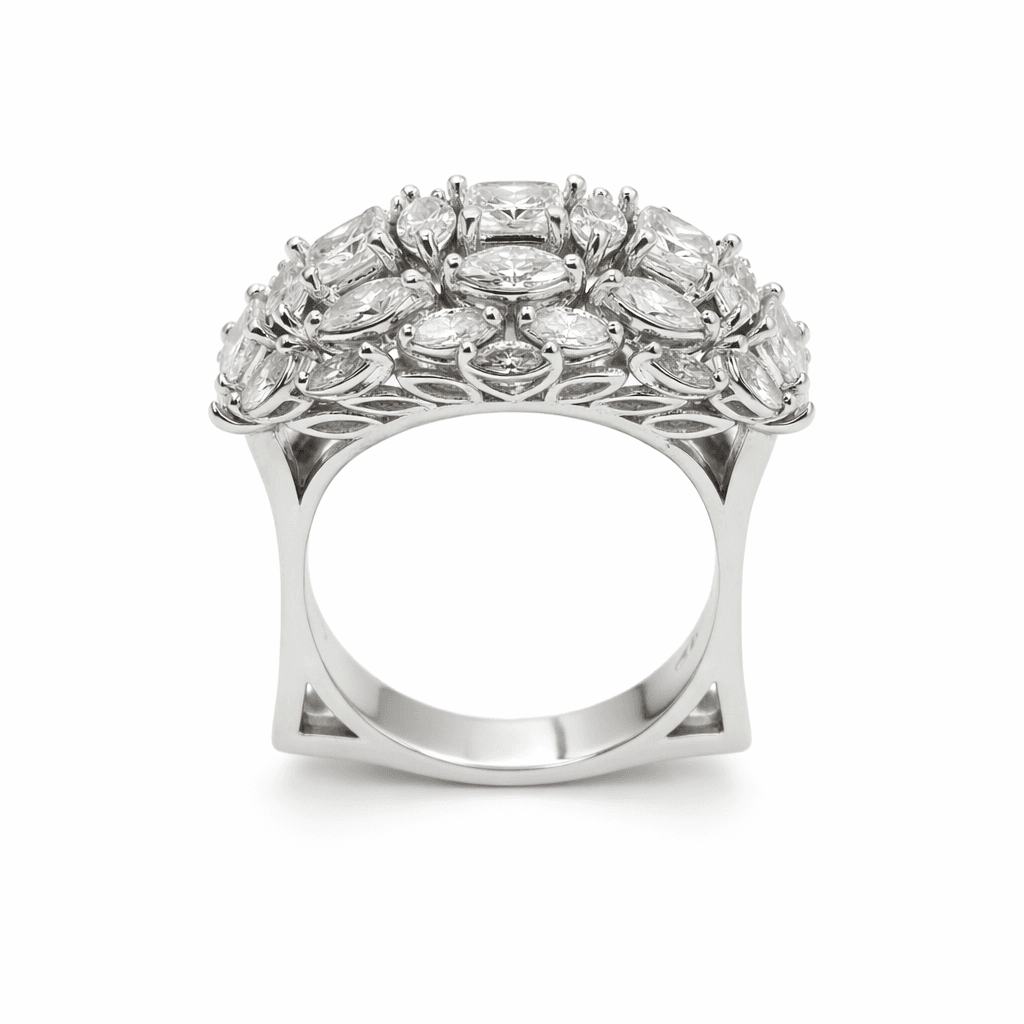 Les Exclusives Diamond Dome Ring